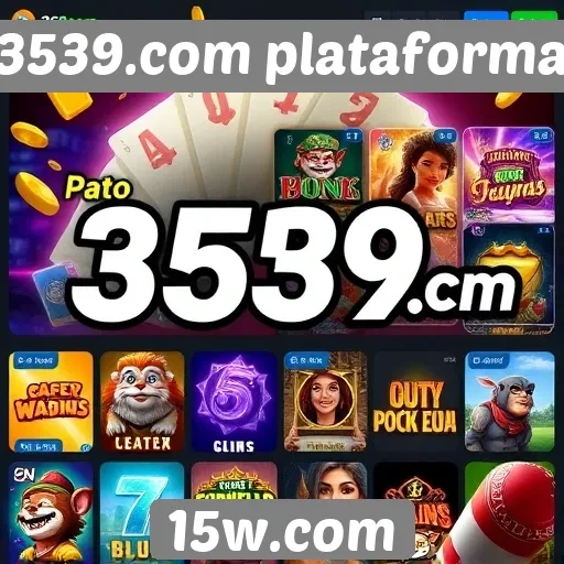 Variedade de jogos disponíveis no 3539.com