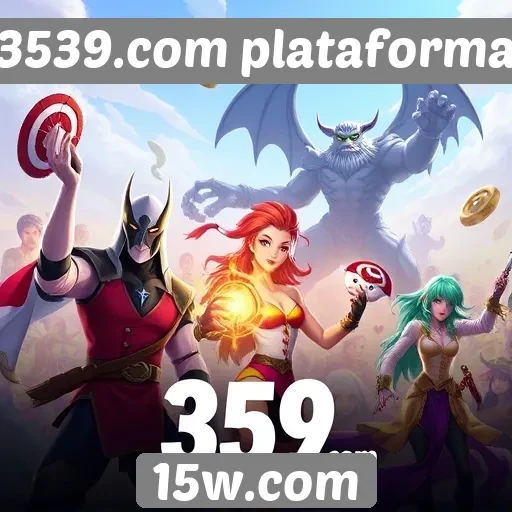 Visão geral dos jogos disponíveis na plataforma 3539.com